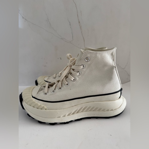 Converse A01682C Chuck 70s AT CX Hi Top Shoes Unisex Trainer Off White US 8.5W - Picture 3 of 10